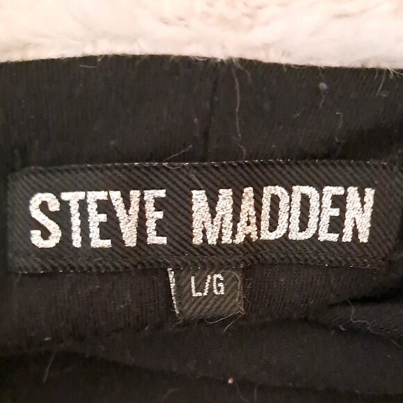 Steve Madden Sylish Faux Fur Shawl Collar Women’s Jacket Size L - Picture 10 of 10